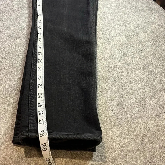 Hudson Straight Leg Premium Denim, Black Wash. - Picture 6 of 13